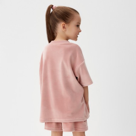 Kid for children (T-shirt, shorts) KAFTAN PLUSHY R.36 (134-140), pink-7