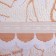 Tulle to the kitchen with a curtain tape, 250x160 cm beige color