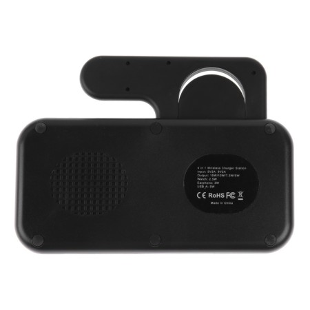 Wireless charger 3 in 1 Y36, 15 W, folding, backlight, USB, Type-C, black-9