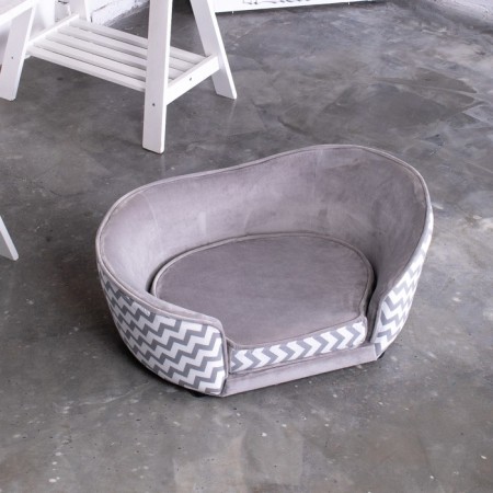 Sulperion Teddy, 86x54x37 cm, furniture fabric, size m, gray-6