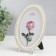 Photo frame metal 10x15 cm "admiration" white 13x19 cm