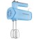 Mixer Maunfeld MF-331BL, manual, 300 watts, 8 speeds, 4 nozzles, blue