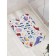 Bathroom mat “Happy New Year”, anti -slip, size 52x77 cm