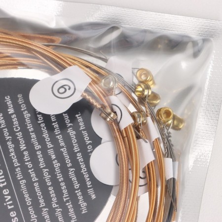 Crins of the acoustic guitar Ziko DP-010, 10-48, phosphorus bronze-4