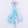Carnival set "Snowflake", 2 items: hair clamp, rod