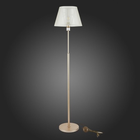 Floor lamp EVOLUCE. Sle107505-01. Manila. 1x60 W, E27, 30x30x150 cm, golden color-4