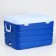 Arctic thermal container, 60 l, 64 x 43.5 x 40 cm, 2 containers for ice, blue