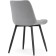 Stol on a metal frame Baoine used metal/velor, black/gray 50x55x83 cm