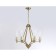 Suspended chandelier Ambrella Light, Traditional, TR3231, 6HE14, Brass