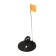 Equipped polers yaman d = 210 mm, corner plastic stand