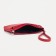 Women's wallet is a female on a zipper, the color is red