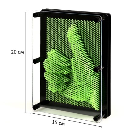 Express-sculptor "PINART", 15 x 20 cm, green-1