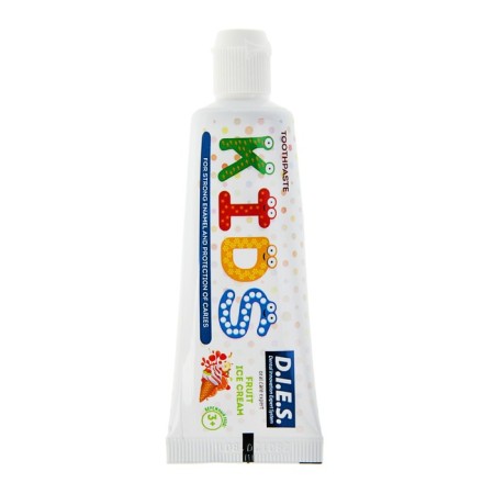 Baby toothpaste D.I.E.S, fruit ice cream, 3-7 years old, 45 g