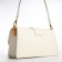 Female bag Textura, average size, milk color