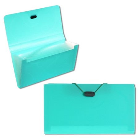 A65 elastic band, 12 departments, patterns, turquoise pastel