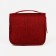 Velcro cosmetic bag, with hook, burgundy color