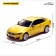 Metal machine BMW M4 Coupe, 1:32, inertia, doors open, yellow color