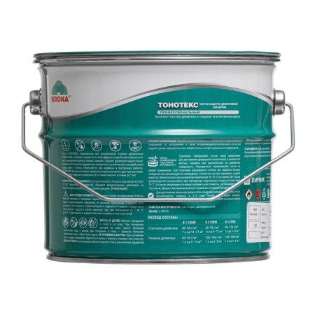 The composition of the protective and decorative tontex "Krona" nut 3 l-1