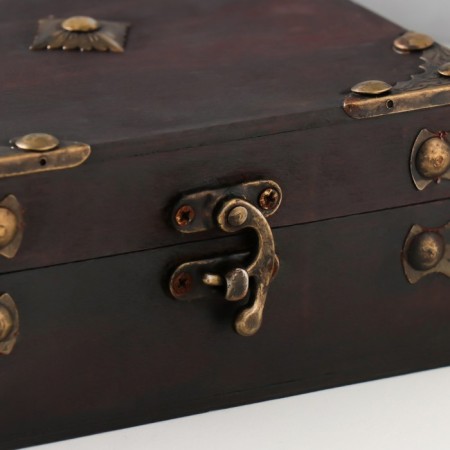 Casket chest "Adriana" 14x14x6.5 cm-1