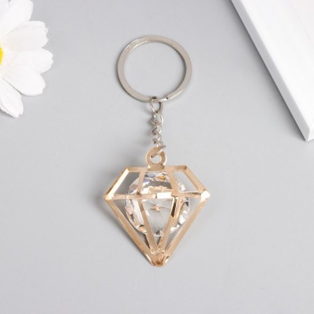 Browler Metal "Diamond" Crystal, gold 2x4x4 cm