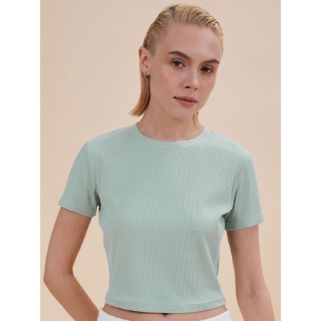 Crop top female Pelican, size 48, menthol color
