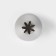 Konfinett confectionery nozzle "Closed star", D = 3 cm, output 1.3 cm, stainless steel