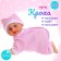 Interactive navel "Baby" crawls, dances, sound effects, mix