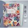 A4 notebook, 96 sheets in the Calligrata cell "Pattern. Flowers", cover coated cardboard, block No. 2, whiteness 75%