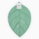 Serving share "leaflets", col. Light green 30*45 cm