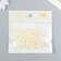 Decor for creativity plastic "Barashka buckle" Pearl set 40 pcs 1.2x1 cm