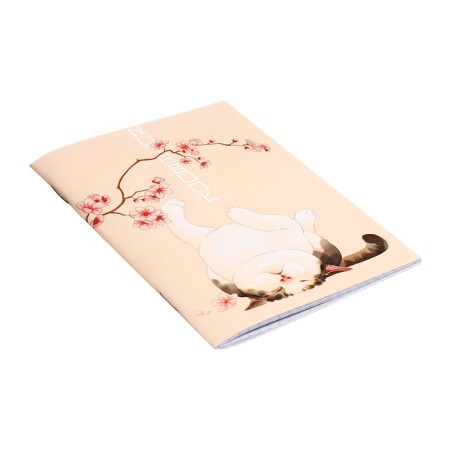 Note book A6 32 sheets in a cage on the Kitika bracket, cover Cover Cardboard, Offset paper block-1