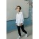 Surchaka is upper for boys, height 110-116 cm, white color