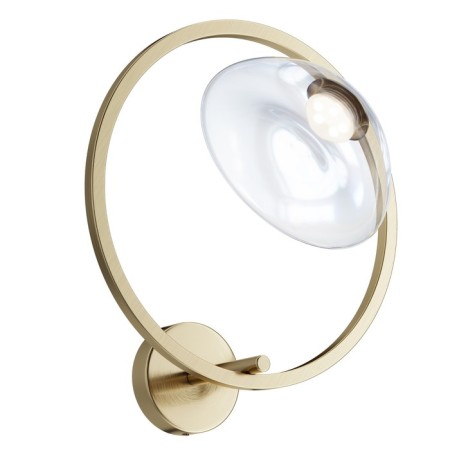 Bra Maytoni Mod327wl-L5BS3K1, LED, 5W, 32x21.8x35 cm, 450lm, brass color-6