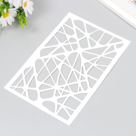 Plastic "pattern" 24x16 cm stencil-1