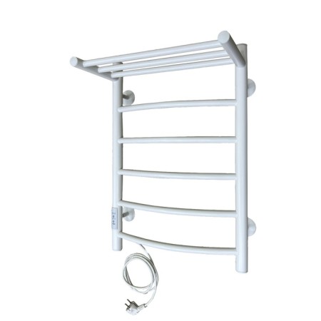 Electric towel "Sanprise" Classic P6, 400x600 mm, left, white-2