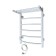 Electric towel "Sanprise" Classic P6, 400x600 mm, left, white