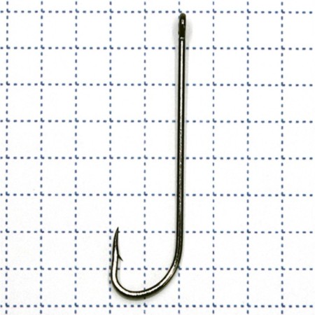 KOI LONG PlainShank hook, size 4 int, BN color, 10 pcs.