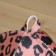 Bath cap "Pink leopard", with a children's print