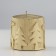 New Year's candle "New Year" 6.5x7, golden