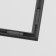 Corner Connector for the built-in track system Technical TRX010CL-22B, 10x5.3x10 cm, black color is black