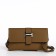 Bag-clate on magnet, long belt, beige color