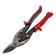 Matrix 78332 metal scissors, rubberized handles, right, up to 1.0 mm, 250 mm