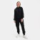 Women's suit (sweatshirt/pants), color is black, size XL