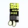 Chancellery scissors 21 cm, Prochi "Black Neon"