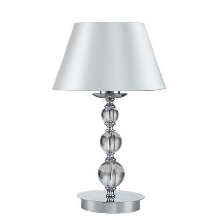 Luminaire desktop Indigo, 13011/1t Chrome. 1x60W, E27, 250x250x440 mm, white color-1