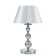 Luminaire desktop Indigo, 13011/1t Chrome. 1x60W, E27, 250x250x440 mm, white color