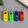 Flashlight light on the ring "Traffic light" mix