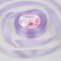 Satin tape, 20 mm × 23 ± 1 m, color pale lilac No. 44