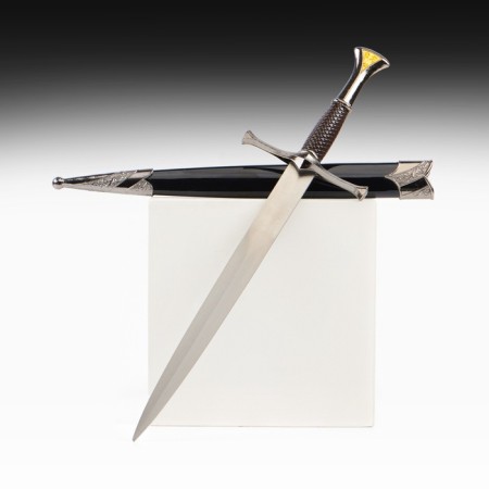 Suv. product dagger, black scabbard, 35cm