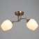 Belinda chandelier 2x40W E27 bronze 49x19x23cm